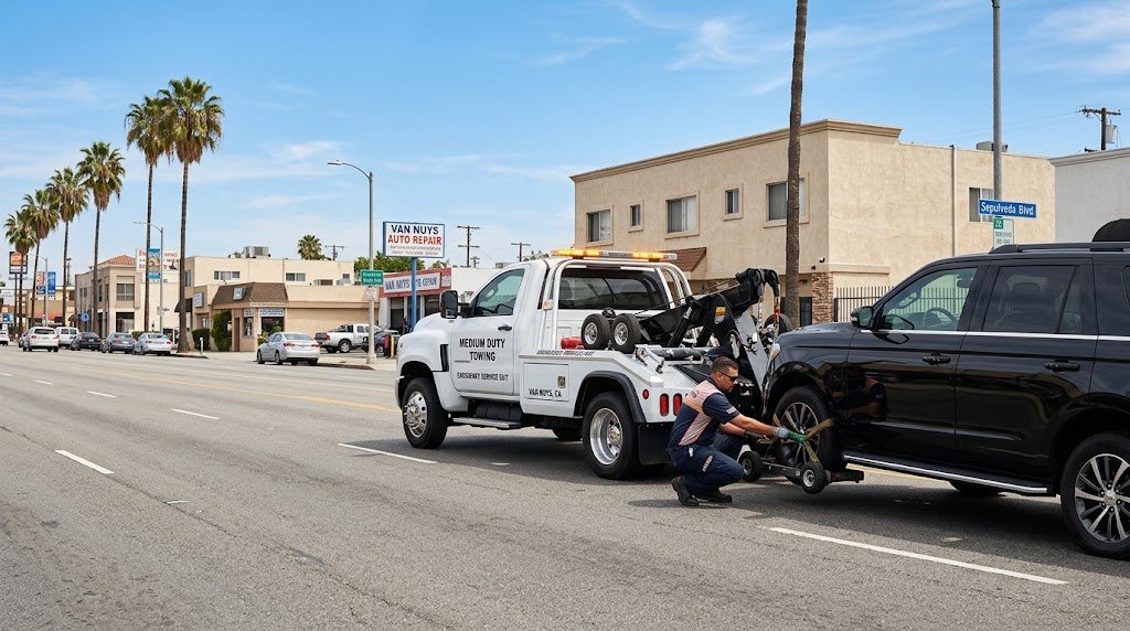 reliable Medium Duty Towing Service in Van Nuys CA
